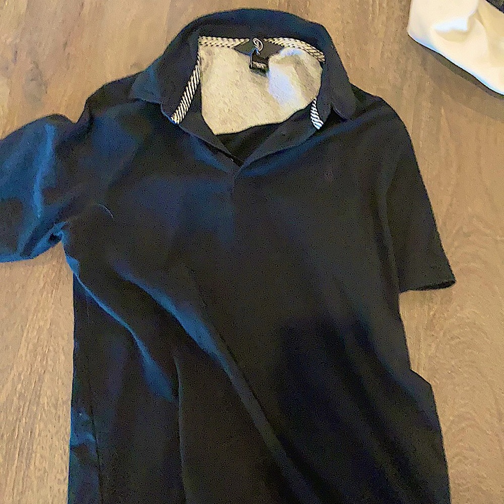 Volcom Collard shirt Black size 12